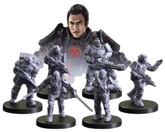 Monster Fight Club Cyberpunk Red Combat Zone Miniatures: Arasaka Starter