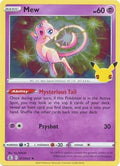 Mew  011/025  Holo Rare