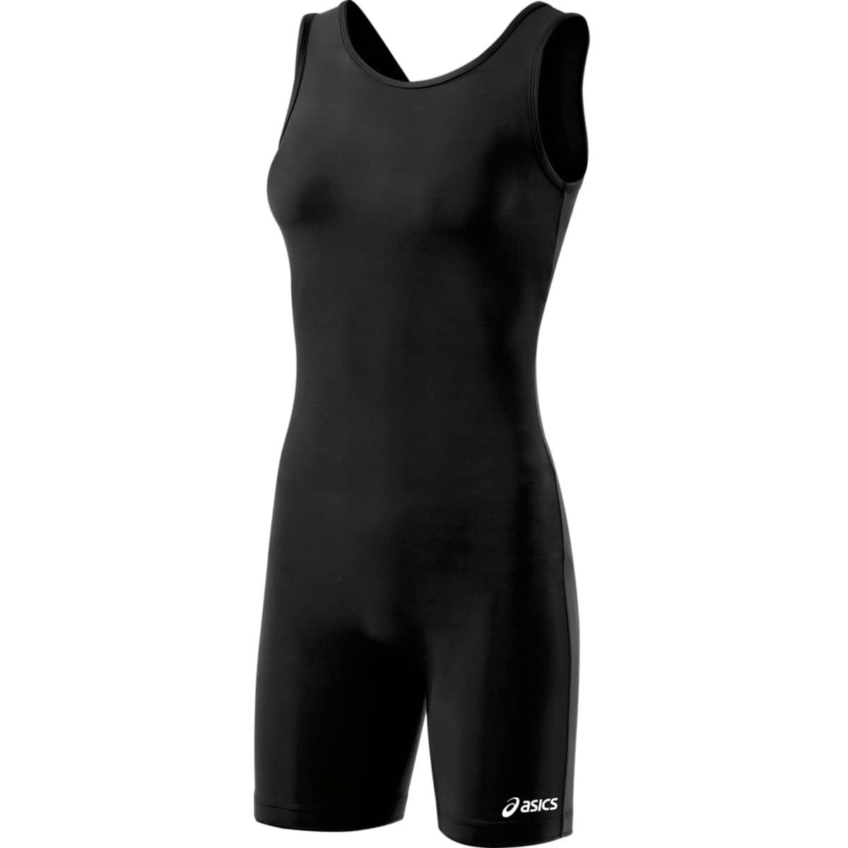 ASICS Womens Womens Solid Modified Singlet, Black, Small