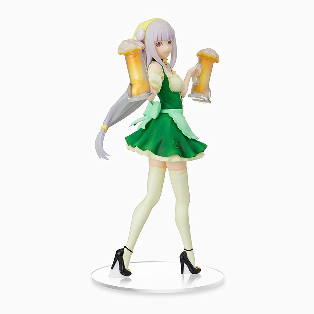 SEGA  Re:Zero Starting Life in Another World SPM Figure Emilia Oktoberfest Version