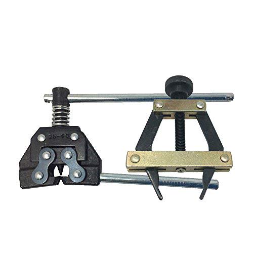 AZSSMUK Aobbmok Roller Chain Tools Kit #2560 Holder Puller&Breaker Cutter for Bicycle,Motorcycle Chains (Carbon Steel)