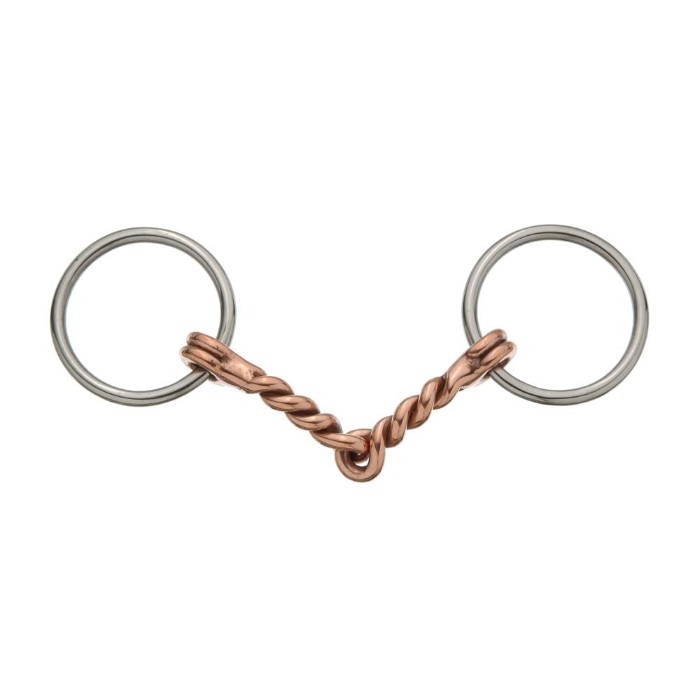 Tough 1 Miniature Twisted Wire Snaffle  4inch