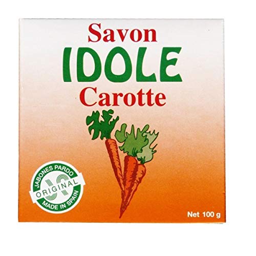 Idole Exfoliating Soap  Carrot 3.53 oz. (Pack of 2)