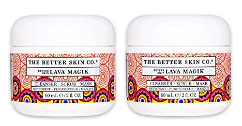 Better Skin Lava Magik, 2 Ounces, Two Pack