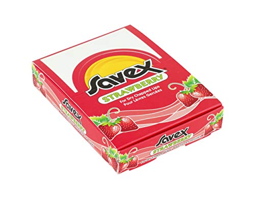 SAVEX CHERRY Lip Balm .25oz 12pack by Savex