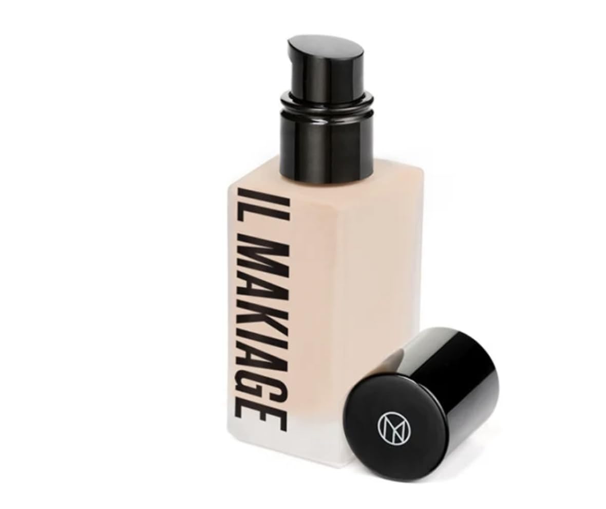 WOKE UP LIKE THIS FLAWLESS BASE FOUNDATION IL MAKIAGE (Shade 010, 1 Fl Oz /30 ml)