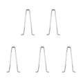 TorSor 5 Pack Toenail Clippers Spring Toe Nail Trimmer Torsion Springs Replacement Snap Shrapnel Clip Universal Manicure Pedicure Nail Cutter Clippers