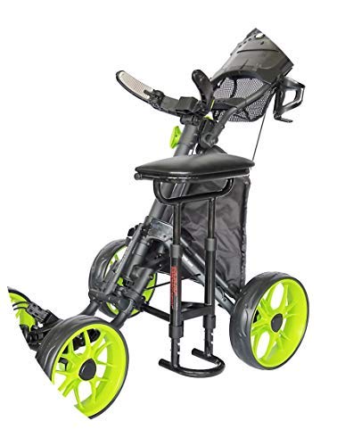 Caddytek Golf Push Cart Removable Seat  Lightweight, Compact & Easy to Use Outdoor Sports  For CaddyCruiser ONE & CaddyLite One Series Cart