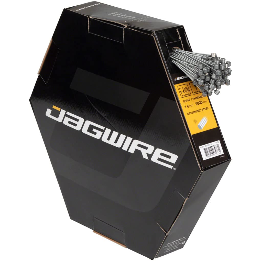 Jagwire Brake Cable Basics 1.6x2000mm Galvanized SRAM/Shimano MTB, Box of 100