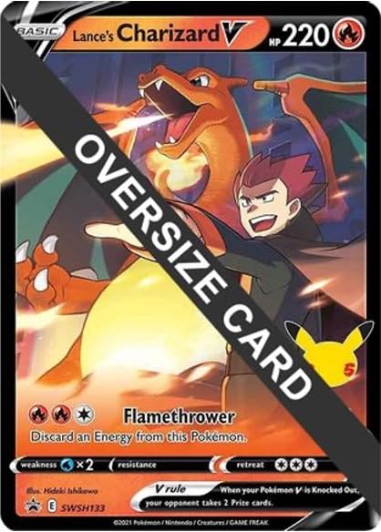 Pokemon  Lances Charizard V  SWSH133  Jumbo/Oversize Cards  Promo