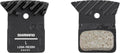 SHIMANO L05ARF Resin DISC PAD FINNED Alloy Back Plate ONE Pair