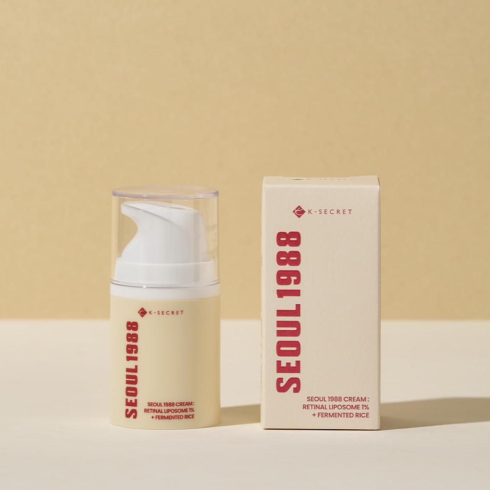 KSECRET SEOUL 1988 Cream : Retinal Liposome 1% + Fermented Rice, 50ml/1.69fl.oz.