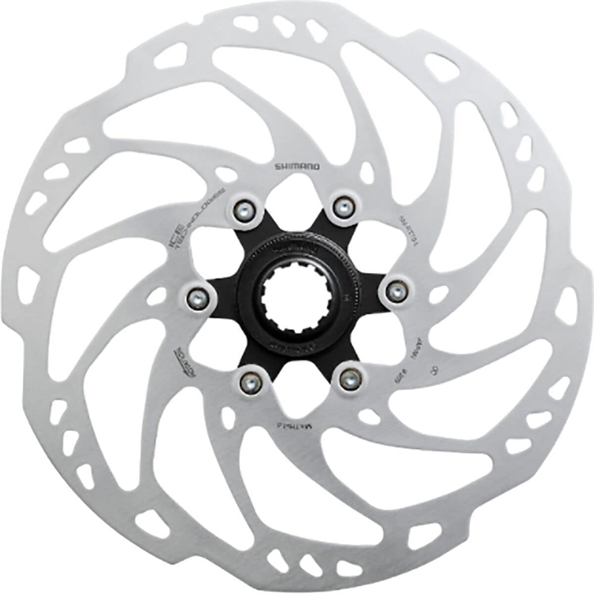 Shimano SLX SMRT70M Disc Brake Rotor  180mm, Center Lock, Silver