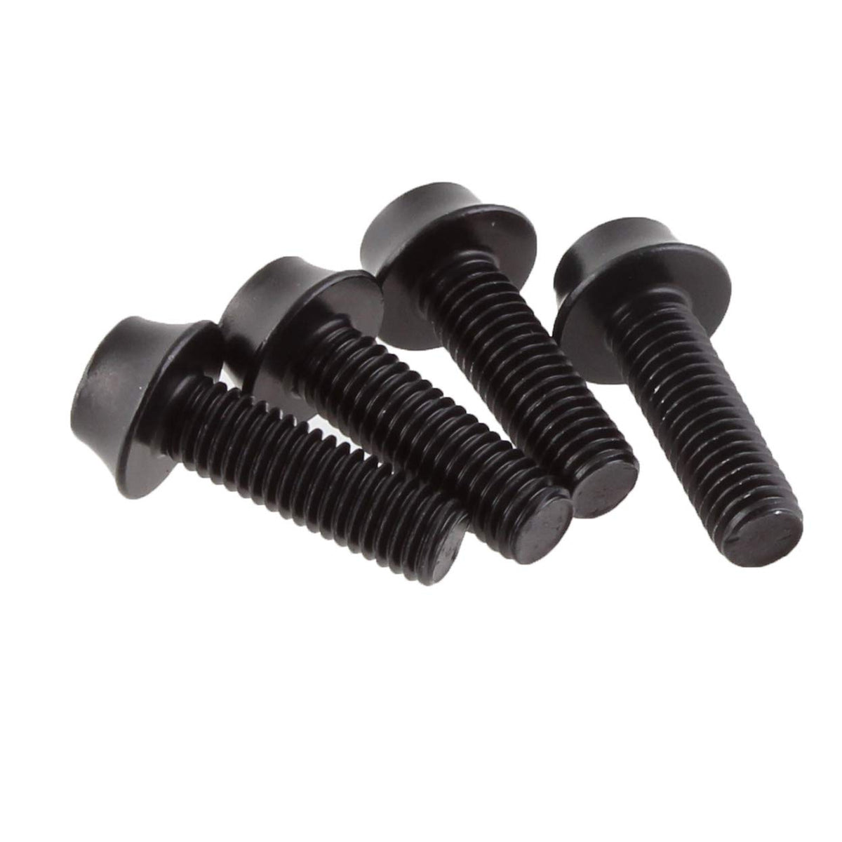 Wolf Tooth Precision Anodized Water Bottle Cage Bolts  4 Pcs. Black