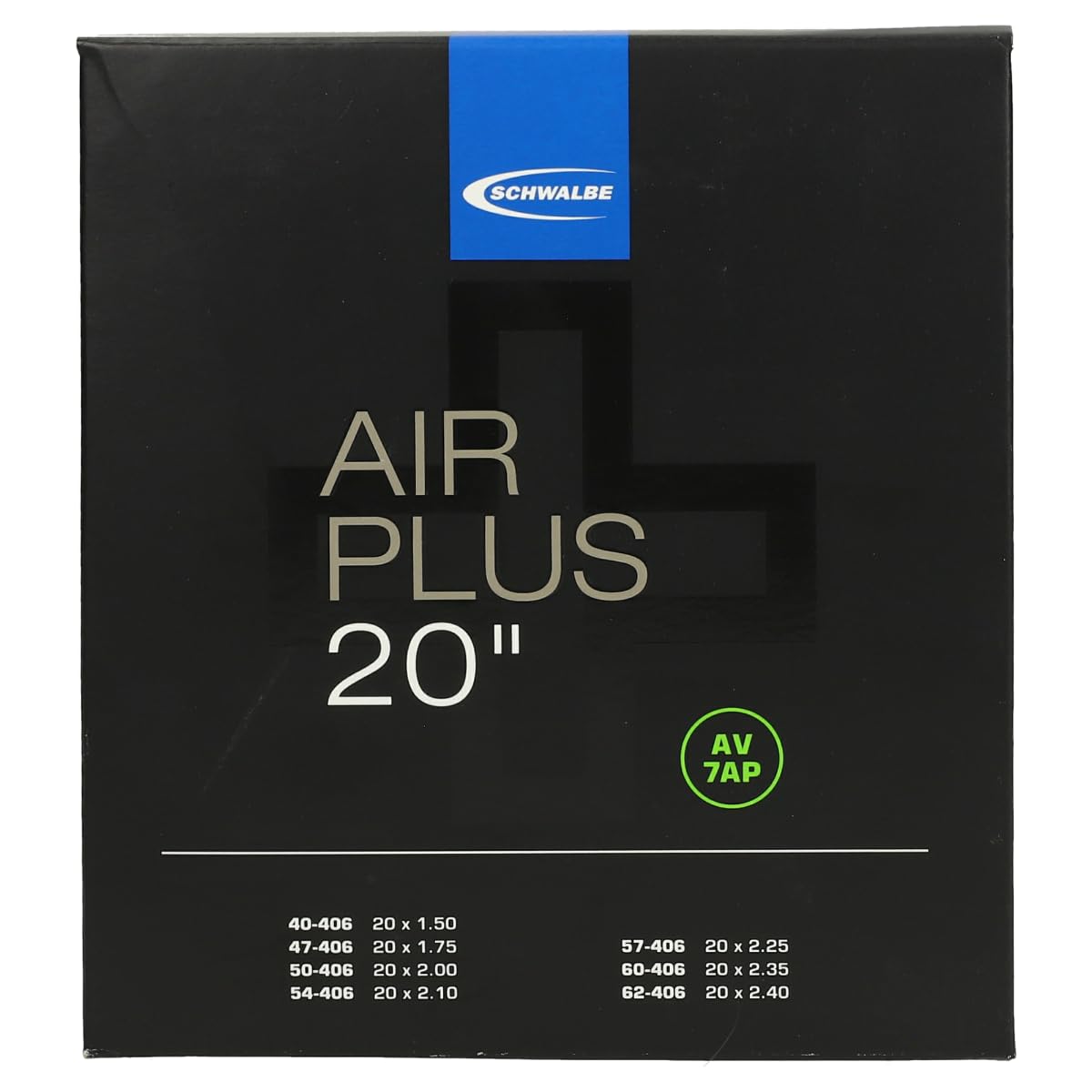 Schwalbe Air Plus Hose, Black, One Size