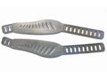 SBDs (Pair 1) Life Fitness Compatible (Aftermarket) Stationary Bikes Long GRAY Pedal Straps | Heavy Duty, Fits on MOST Models (2inch W x 121/2inch L)
