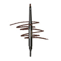 Gentlehomme Mens Eyebrow Pencil Dark Brown, Easily Shape Define Fill Eyebrows and Beard, 2 in 1 brush and ultrathin pencil, Waterproof Smudge Proof S
