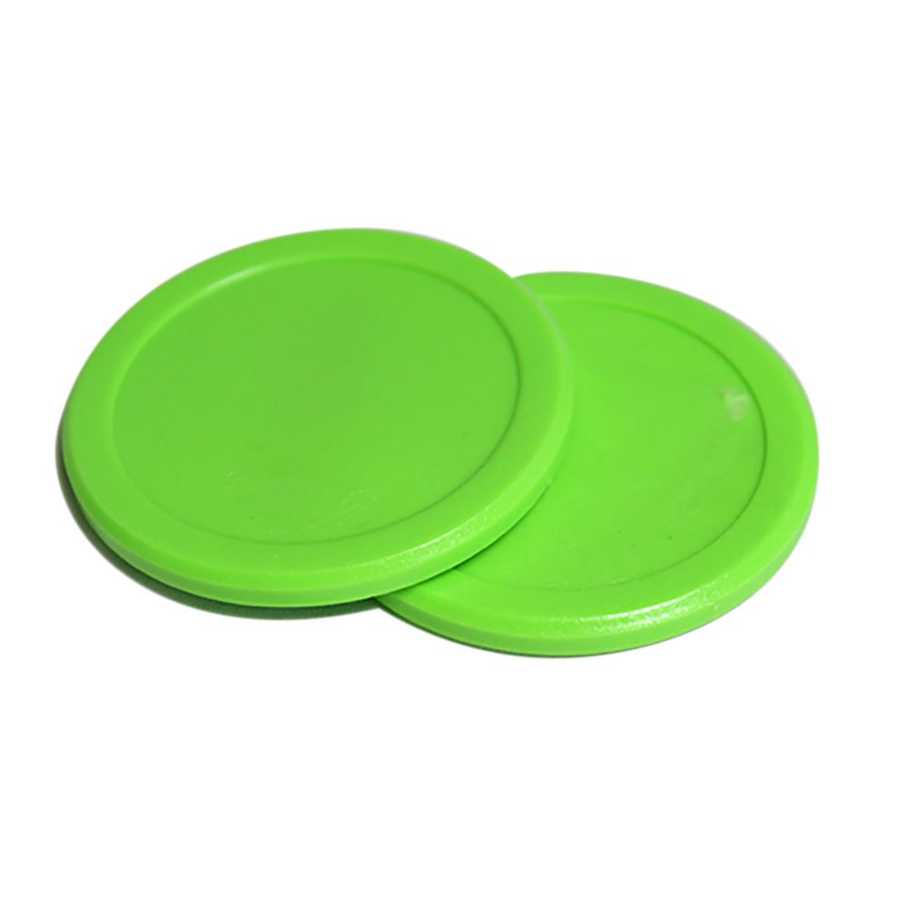 21/2inch Dynamo Green Air Hockey Puck Set of 2