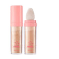 Glitter Powder Highlighter Makeup,Body Brightens the Natural Threedimensional Face Powder Blusher .(03# Golden browm)