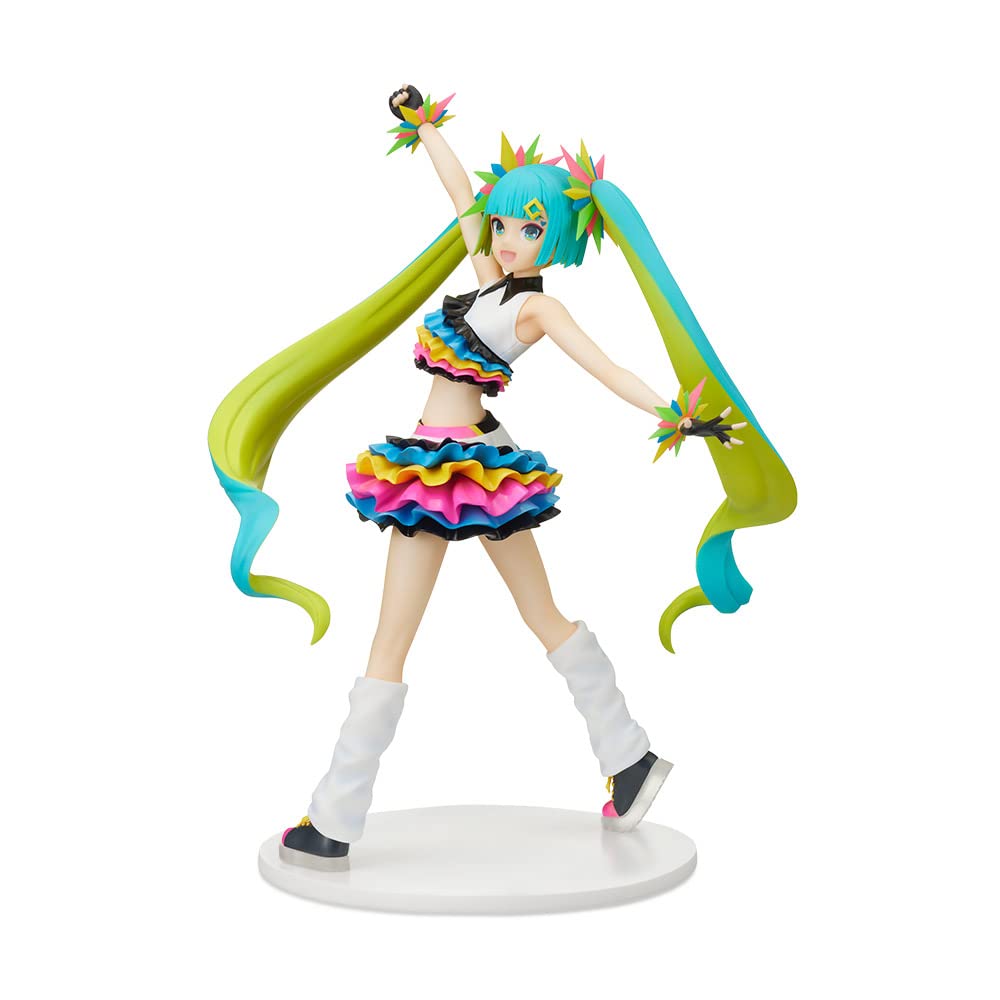 Sega  FIGURIZM  Hatsune Miku  Project Diva MEGA39s  Hatsune Miku  Catch The Wave Statue, 9.8 Inch