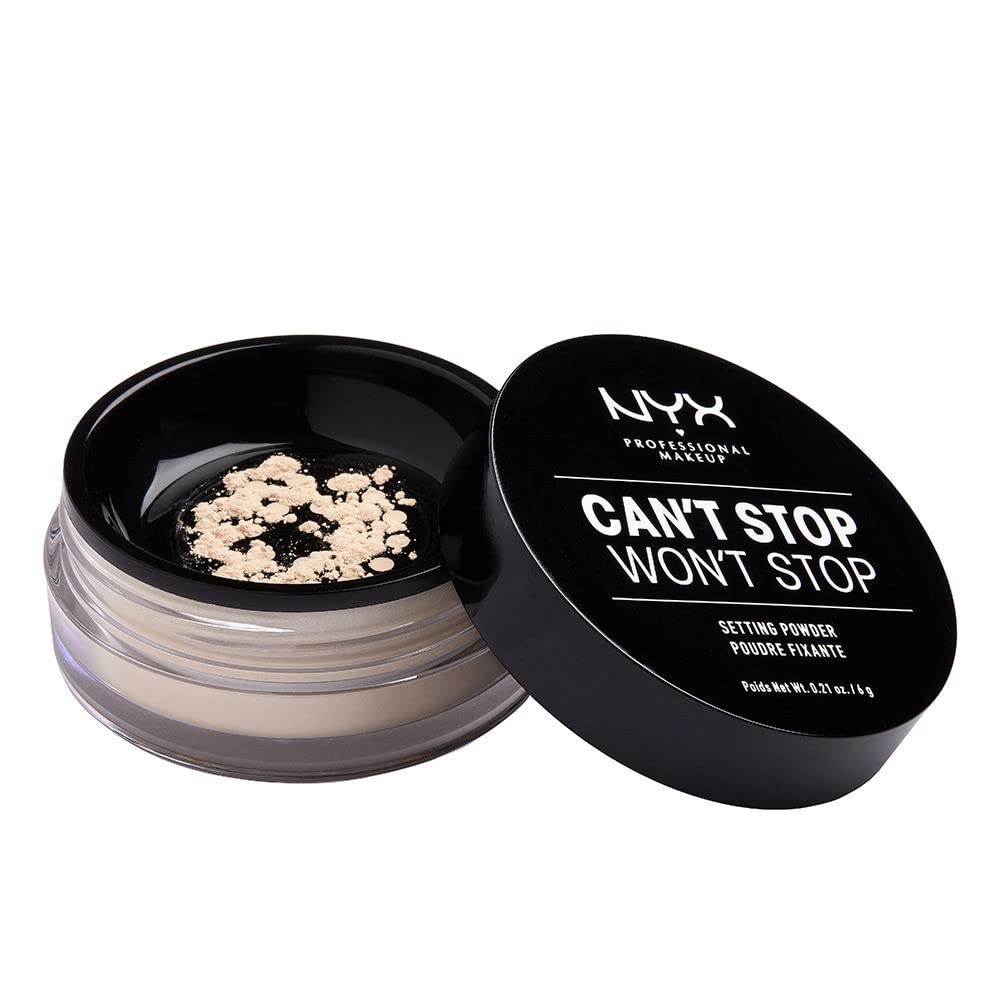 NYX PROFESSIONAL MAKEUP Cant Stop Wont Stop Loose Setting Powder  Light