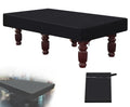 7/8/9 Foot Billiard Pool Table Cover, Waterproof&Tearproof Cover for Pool Table with Storage Bag, Indoor Outdoor All Season Sun Rain Snow Dust Protect