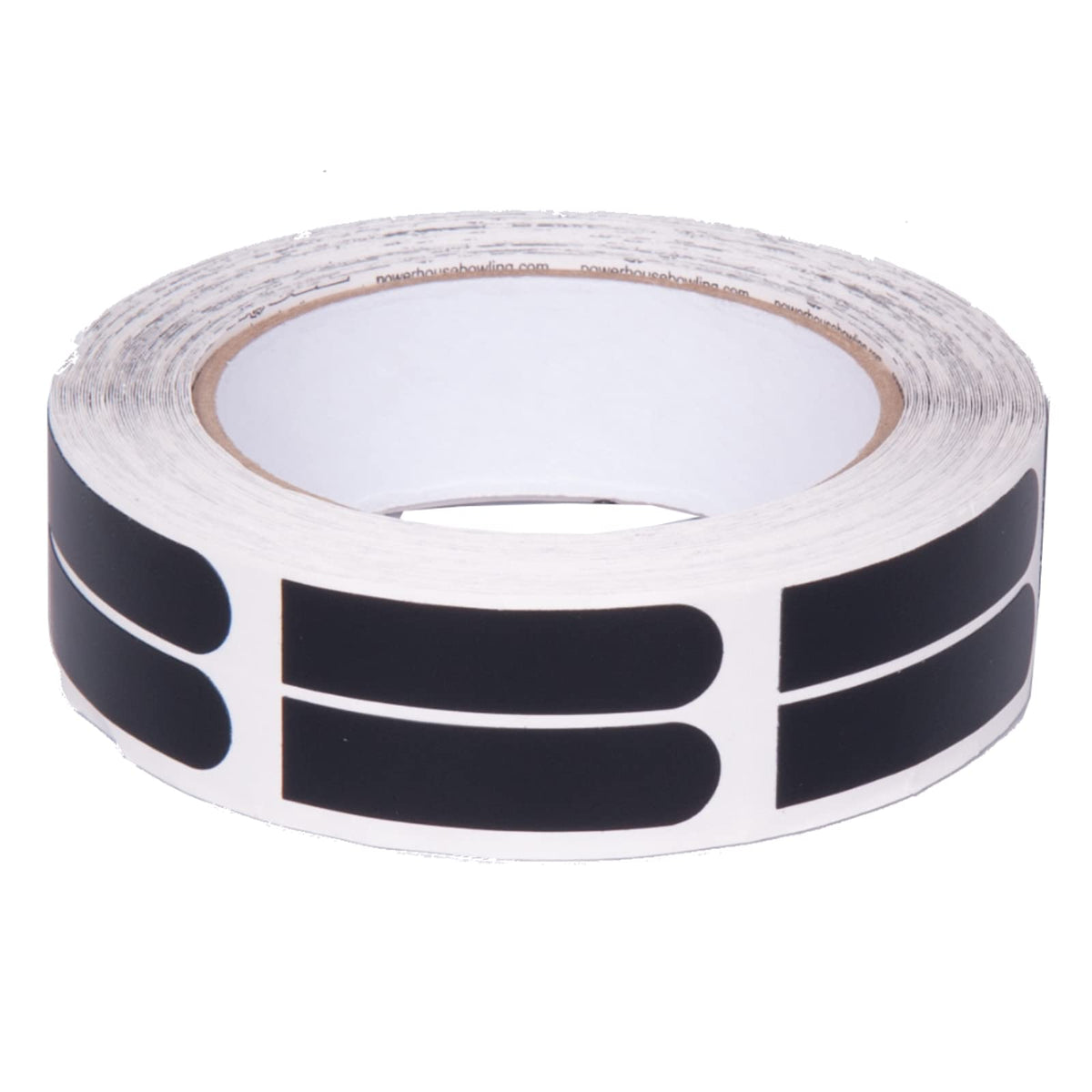 Strikeforce Bowling Sure Fit Insert Bowling Tape (Black, 3/4inch  100Piece Roll)