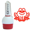 ProMarking EZBallStamp Golf Ball Stamp  Red Sitting Frog