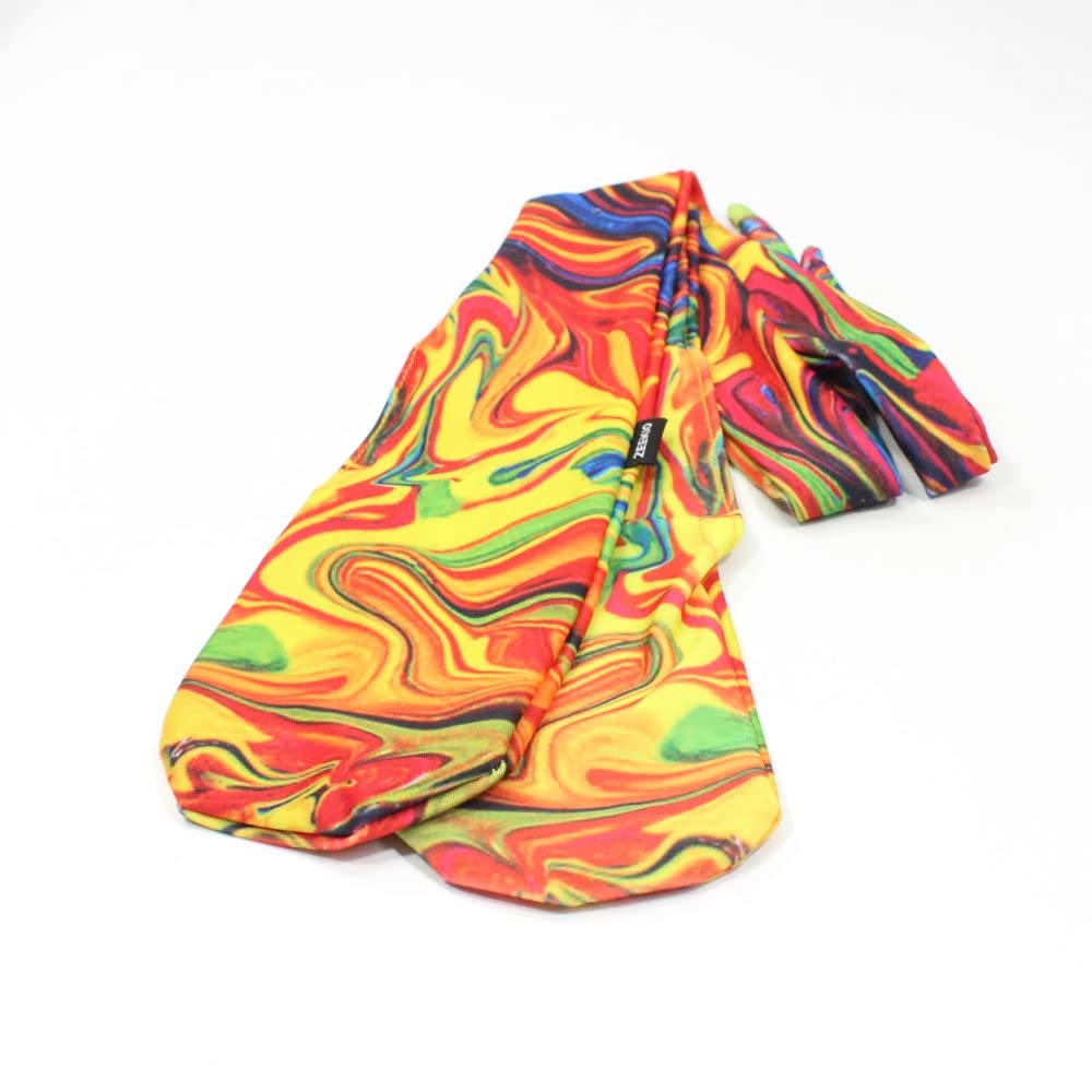 Zeekio Colorful Sock POI  26inch Stretch Nylon Sock Poi (Psychedelic)