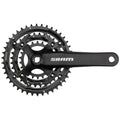 SRAM S600 Crankset  3 x 8speed, 175mm x 423222T, Square Taper, Black
