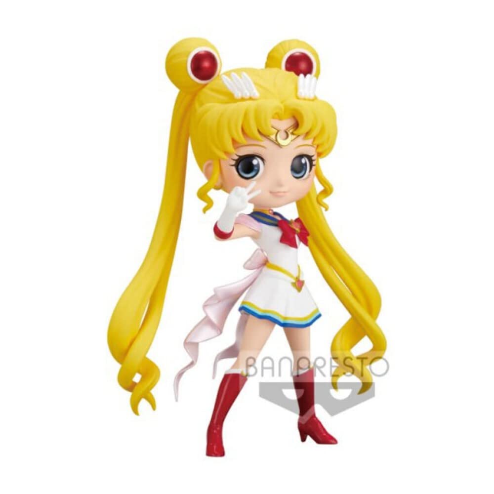 Banpresto 16624 Pretty Guardian Eternal  The Movie Q posket  Super Sailor Moon (ver.A) Repeat Figure
