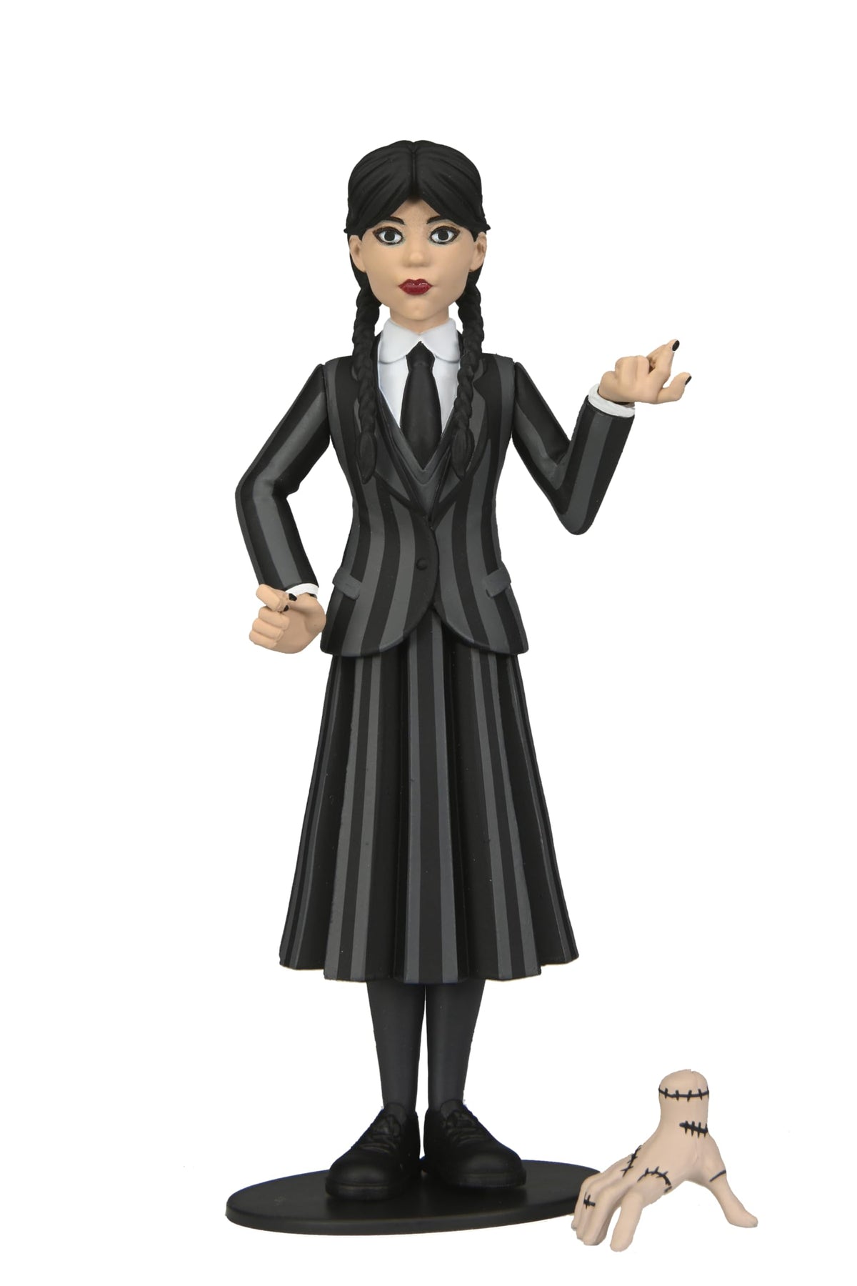 NECA Collectible Wednesday Series 6 Scale Toony Terrors Figure  Wednesday Addams in Nevermore Uniform