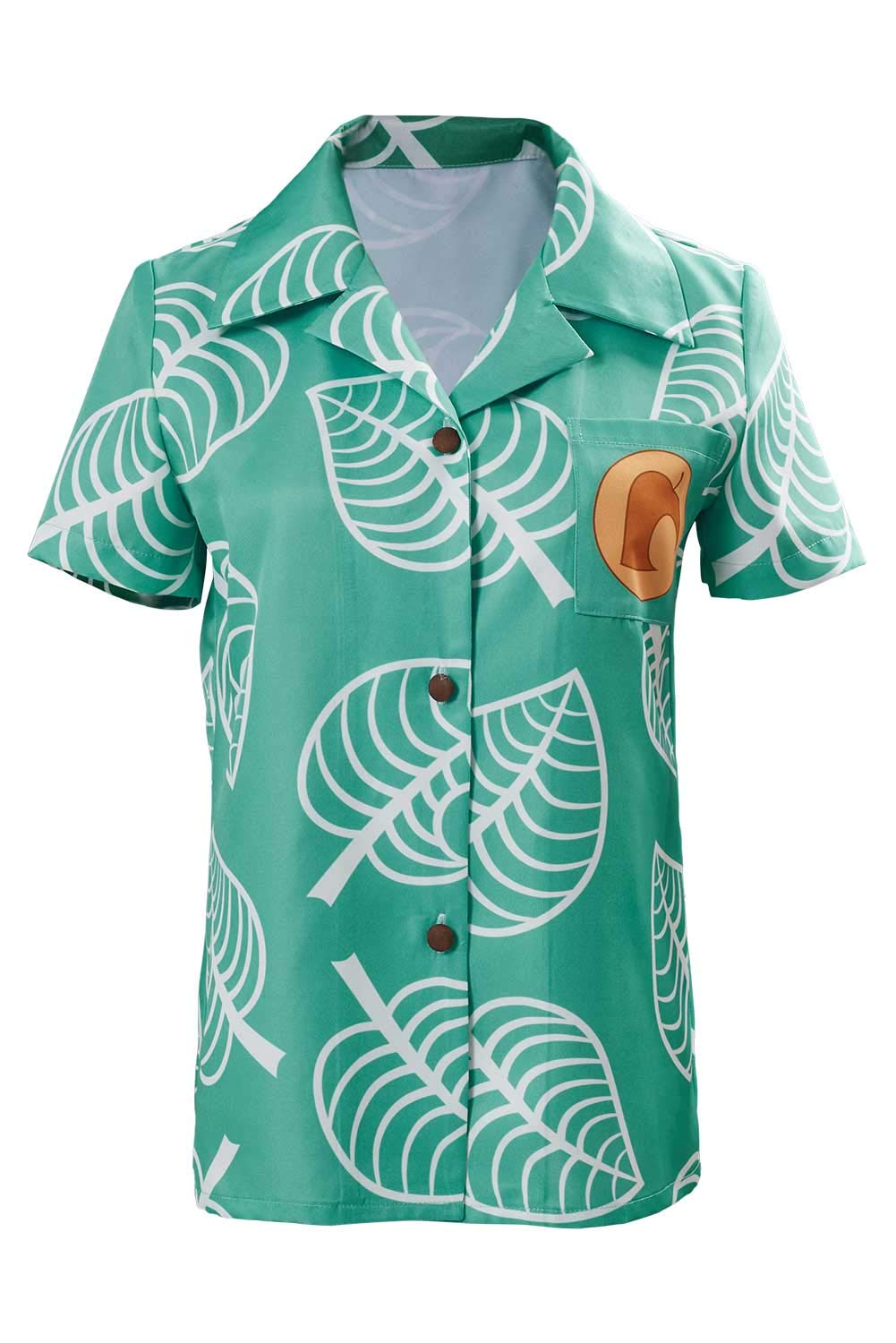 Unisex Animal Nook Tom Timmy Shirt Cosplay Costume Short Sleeve Button up Tops,Mens,XXLarge