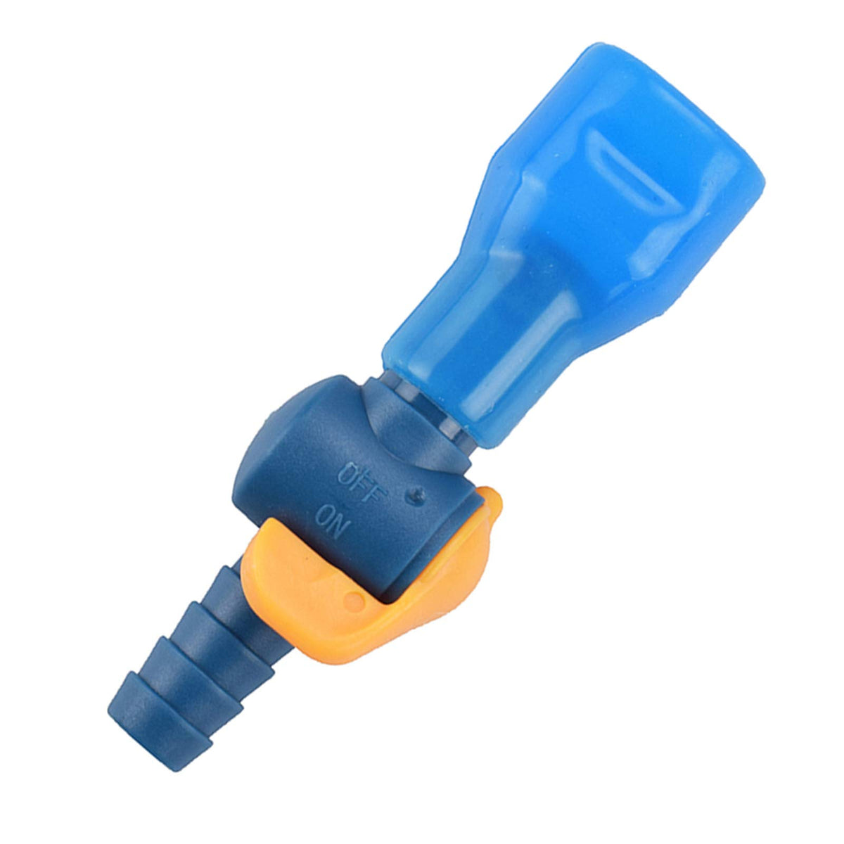 J.CARP ONOff Switch Bite Valve Tube Nozzle Replacement for Hydration Pack Bladder (Blue)