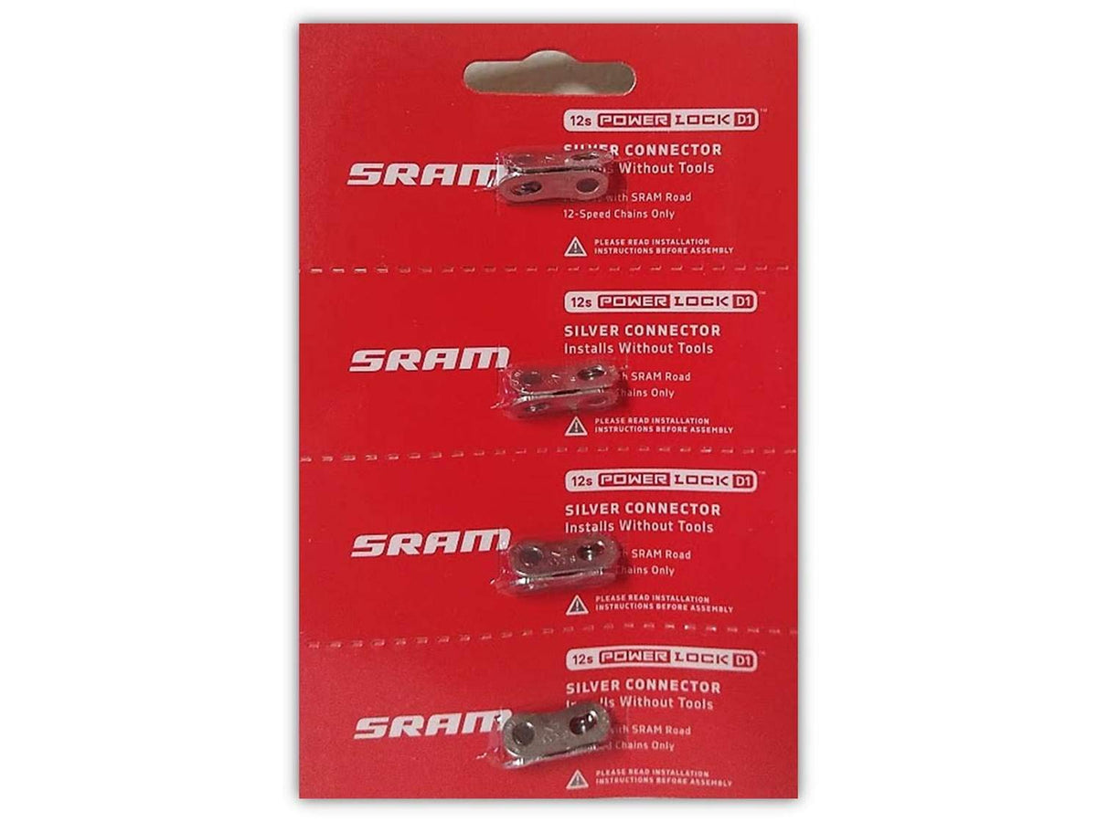 SRAM AXS PowerLock Chain Connector 12Speed Road Chain Link w Decal  Available in 2Pack and 4Pack (4)