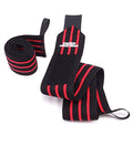 Inzer Iron Z Wrist Wraps (Pair)  Powerlifting Weightlifting Strength Training (20inch  Medium)