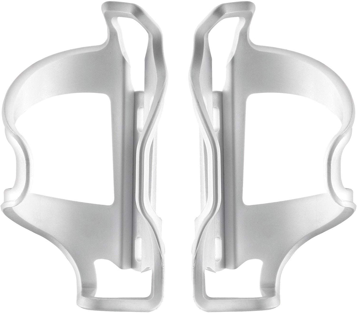 Lezyne Side Load Flow Bottle CagePair (White)