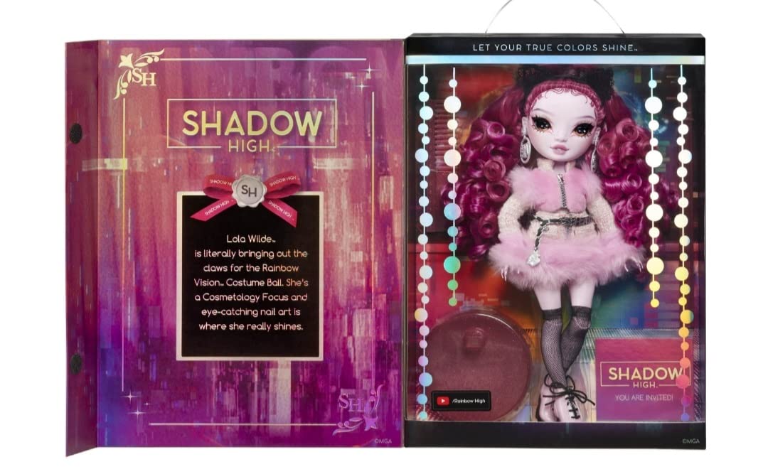 Rainbow Vision Costume Ball Rainbow High Doll  Fashion Collectors Doll  11 inch (Lola Wilde)