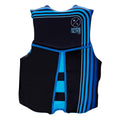 Hyperlite Indy CGA Kids Wakeboard Vest Black/Blue Junior (75125Lbs)