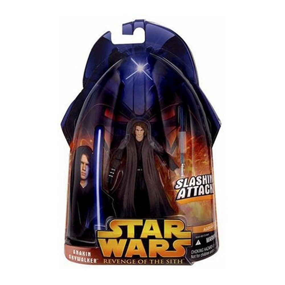 Star Wars Revenge of the Sith Anakin Skywalker Slashing Attack #28 Action Figure