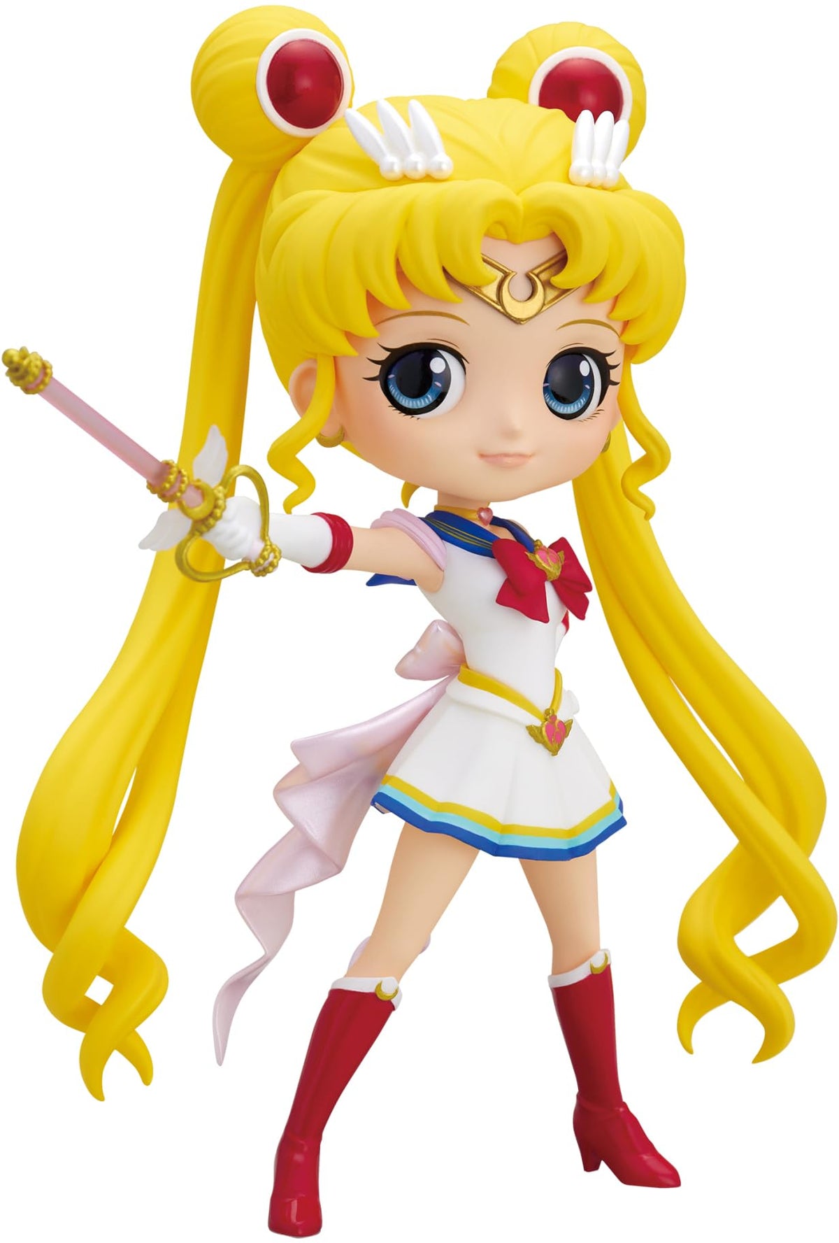 Banpresto 17563 Pretty Guardian Sailor Moon Eternal  The Movie Q posket  Super Sailor Moon  Moon Kaleidoscope Version  (Repeat) Figure