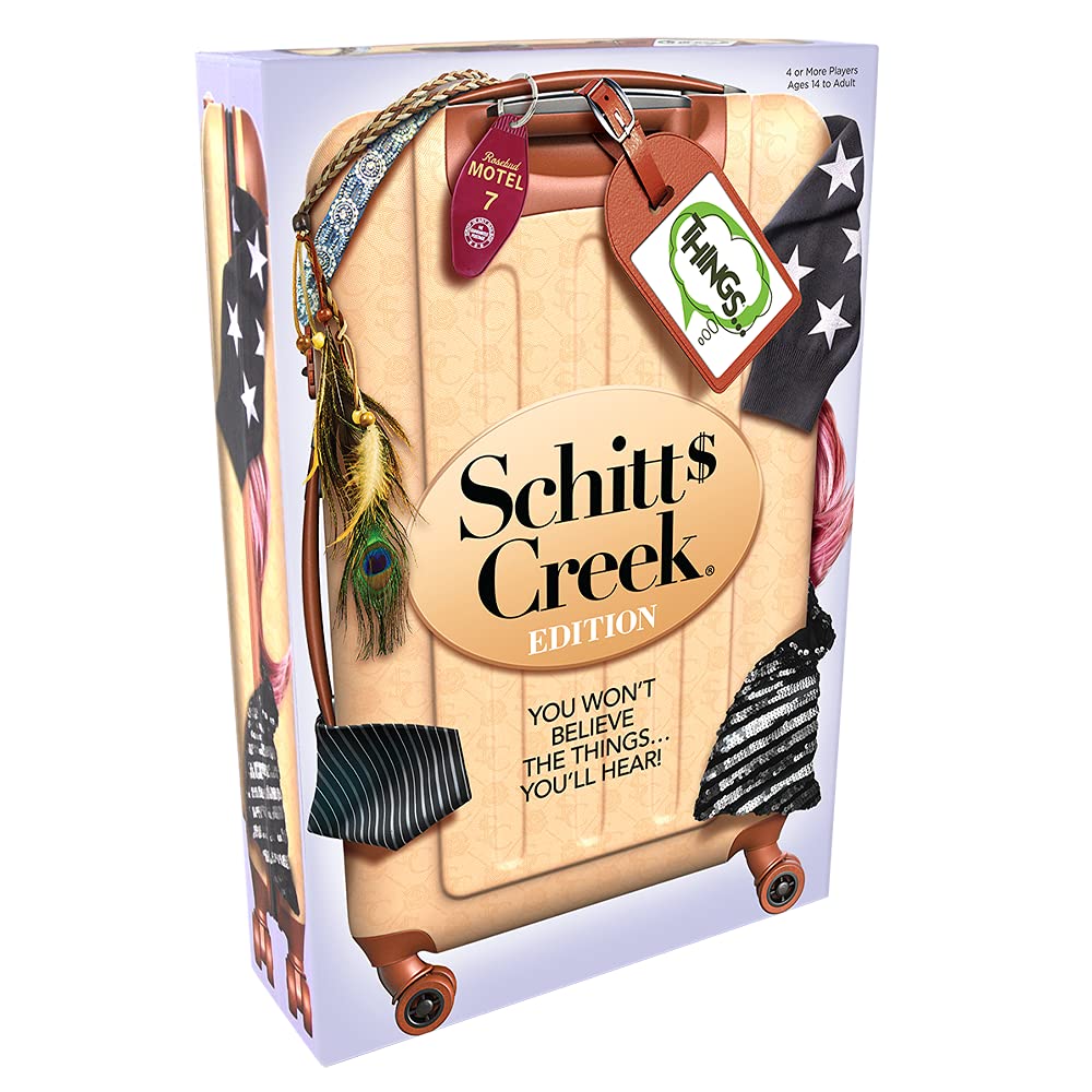 Things... Schitts Creek  Board Game  Funny Party Game Meets Hilarious TV Show  Ages 14+
