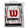 Wilson Pro Overgrip Comfort 12 Pack  Black  Tennis Overgrip