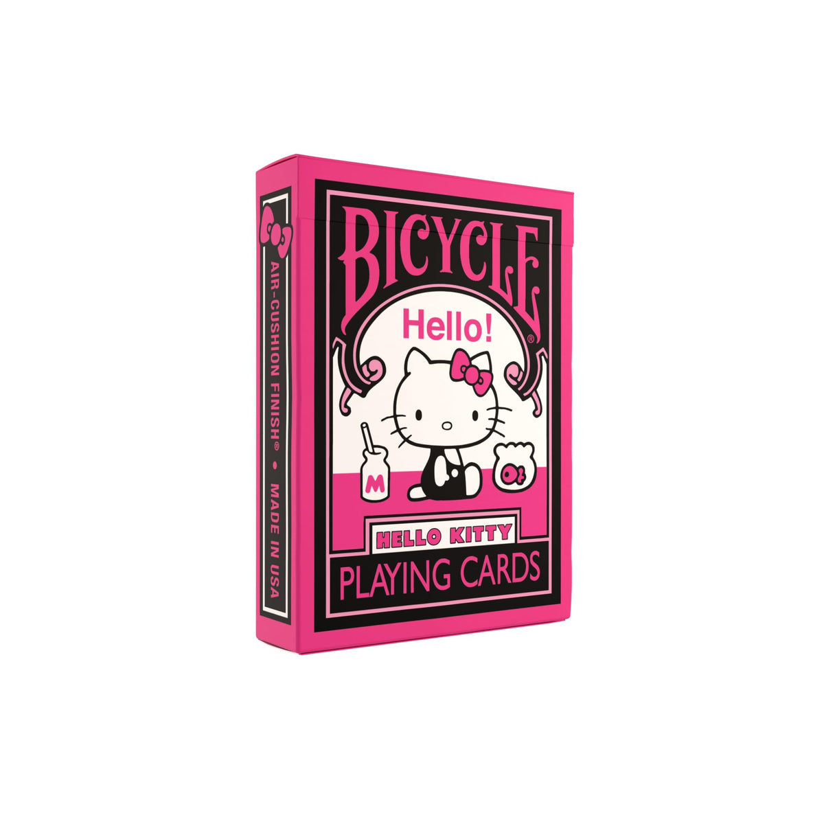 Bicycle Hello Kitty Playing Cards, Black & Pink, 1 Deck