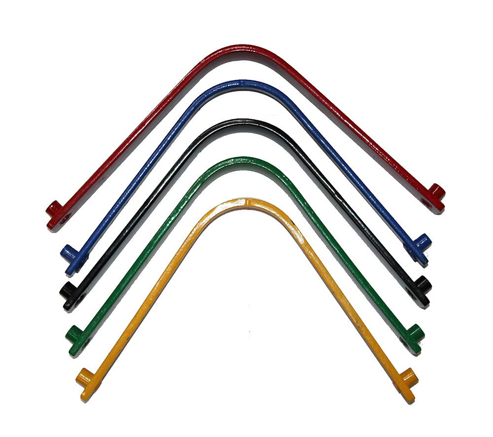 Henri De Rivel Adjustable Gullets Plates for Saddles  Blue  MW