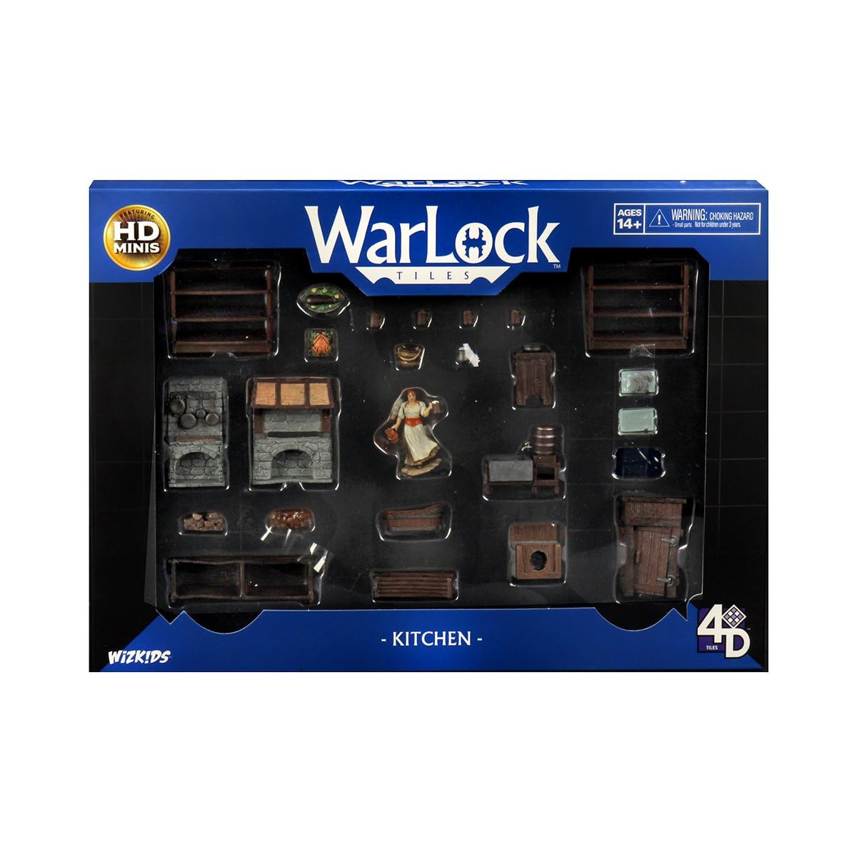 WarLock Tiles: Kitchen Accessories | WizKids RPG Settings
