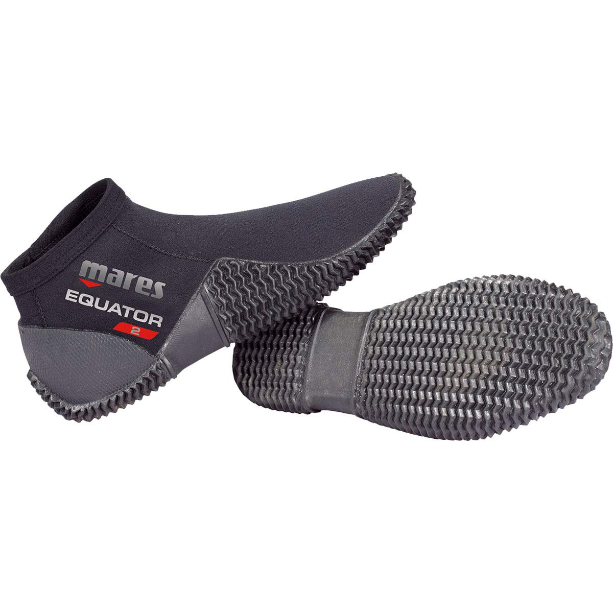 Mares Equator 2mm Dive Boots, Mens 8/Womens 9, Black