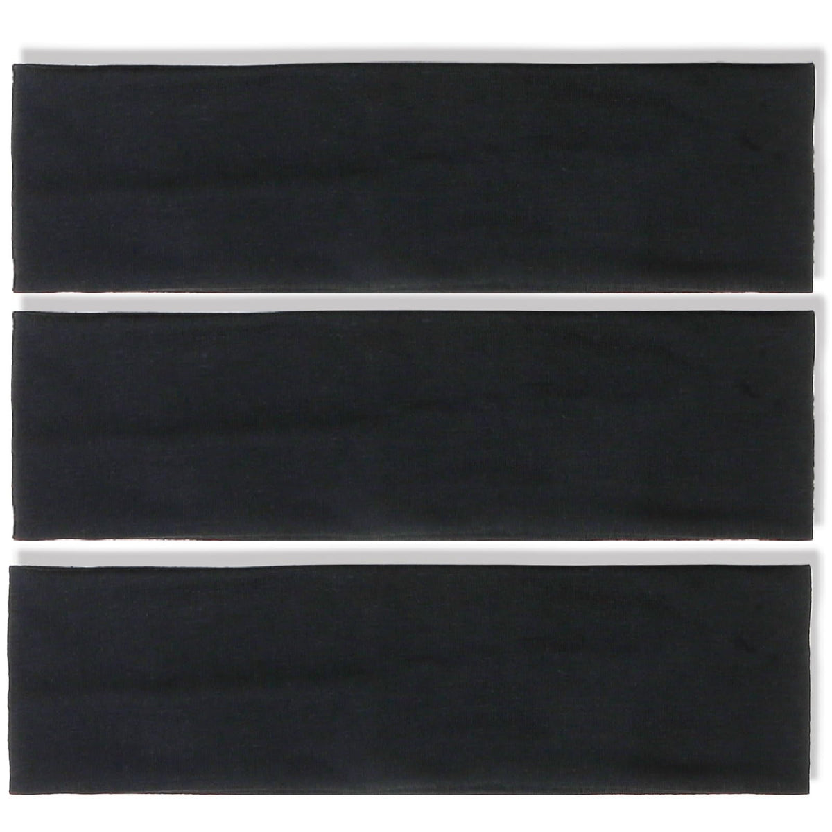 Headbands for Womens Hair  Black NonSlip Thick Stretchy Sweat Bands for Yoga, Workout, and Everyday Fashion Accessories