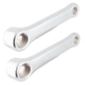 Sunlite Unicycle Cotterless Steel Crank Arm Set, 5inch, Silver