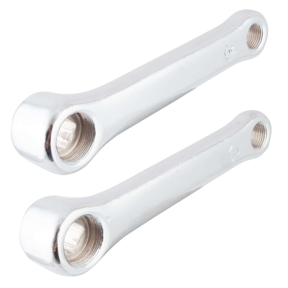 Sunlite Unicycle Cotterless Steel Crank Arm Set, 5inch, Silver
